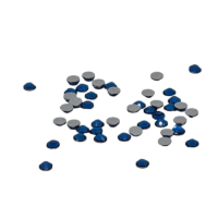 Steentjes 3 blauw