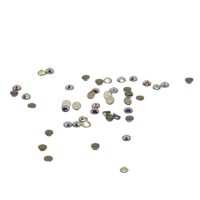 Steentjes 4 holografisch goud